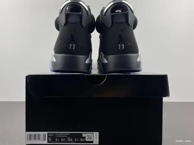 Rep Husky DX2836-001 Jordan Air 6 Metallic Silver 0623